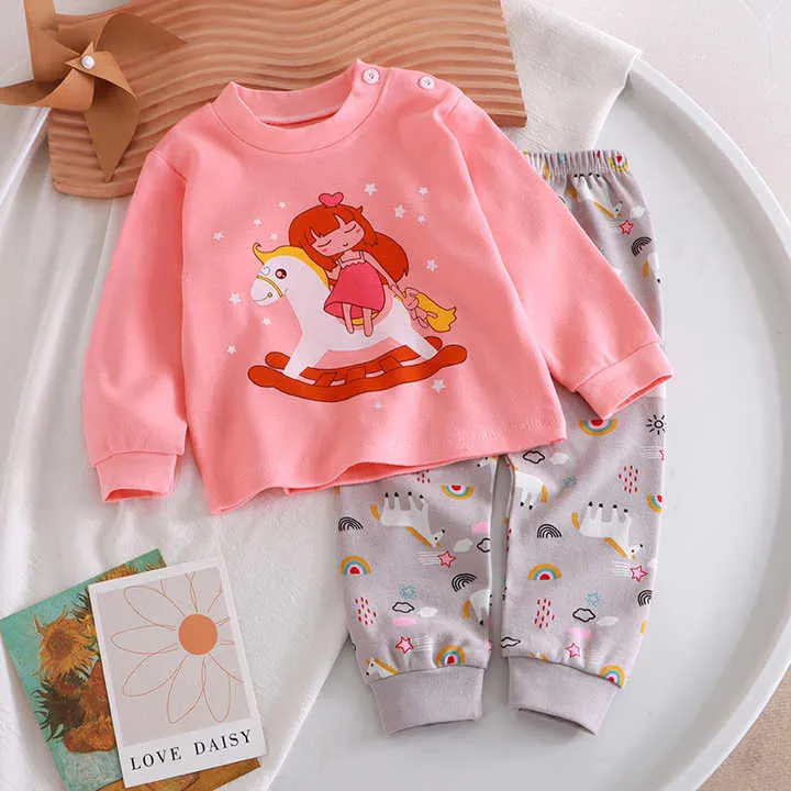 ملابس أطفال ملابس نوم قطنية Children's Clothing Cotton