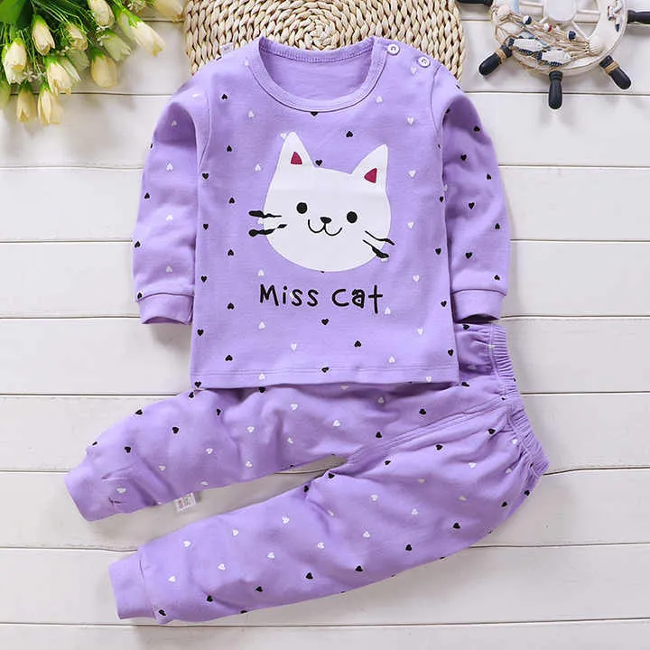 ملابس أطفال ملابس نوم قطنية Children's Clothing Cotton