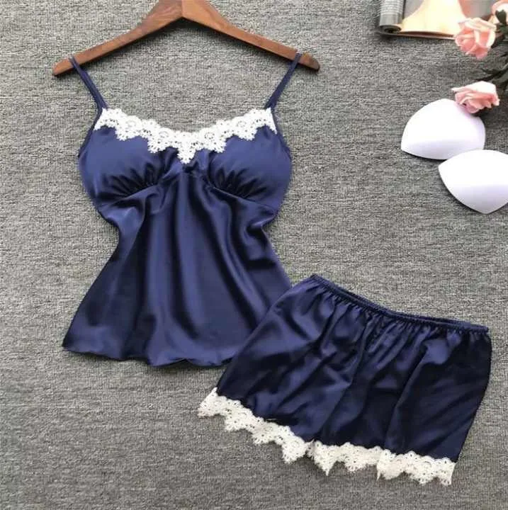 طقم ملابس نوم من الدانتيل الأوروب Wholesale European and American lace pajamas