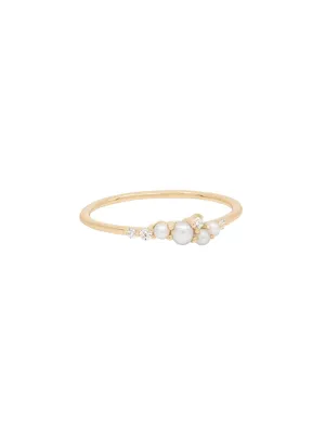 14K Gold Tranquility Diamond Ring