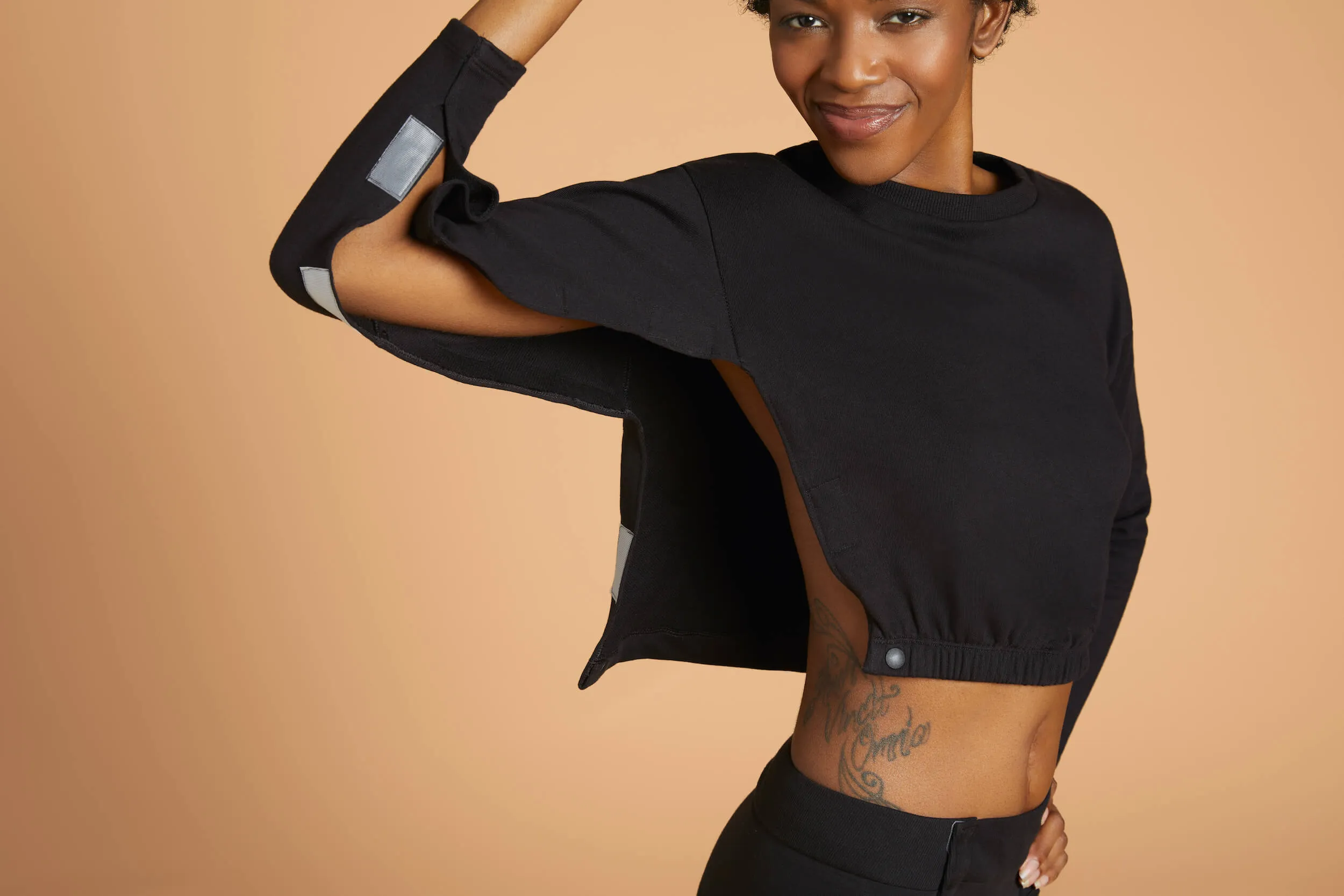 Accessible Long Sleeve Lounge Shirt