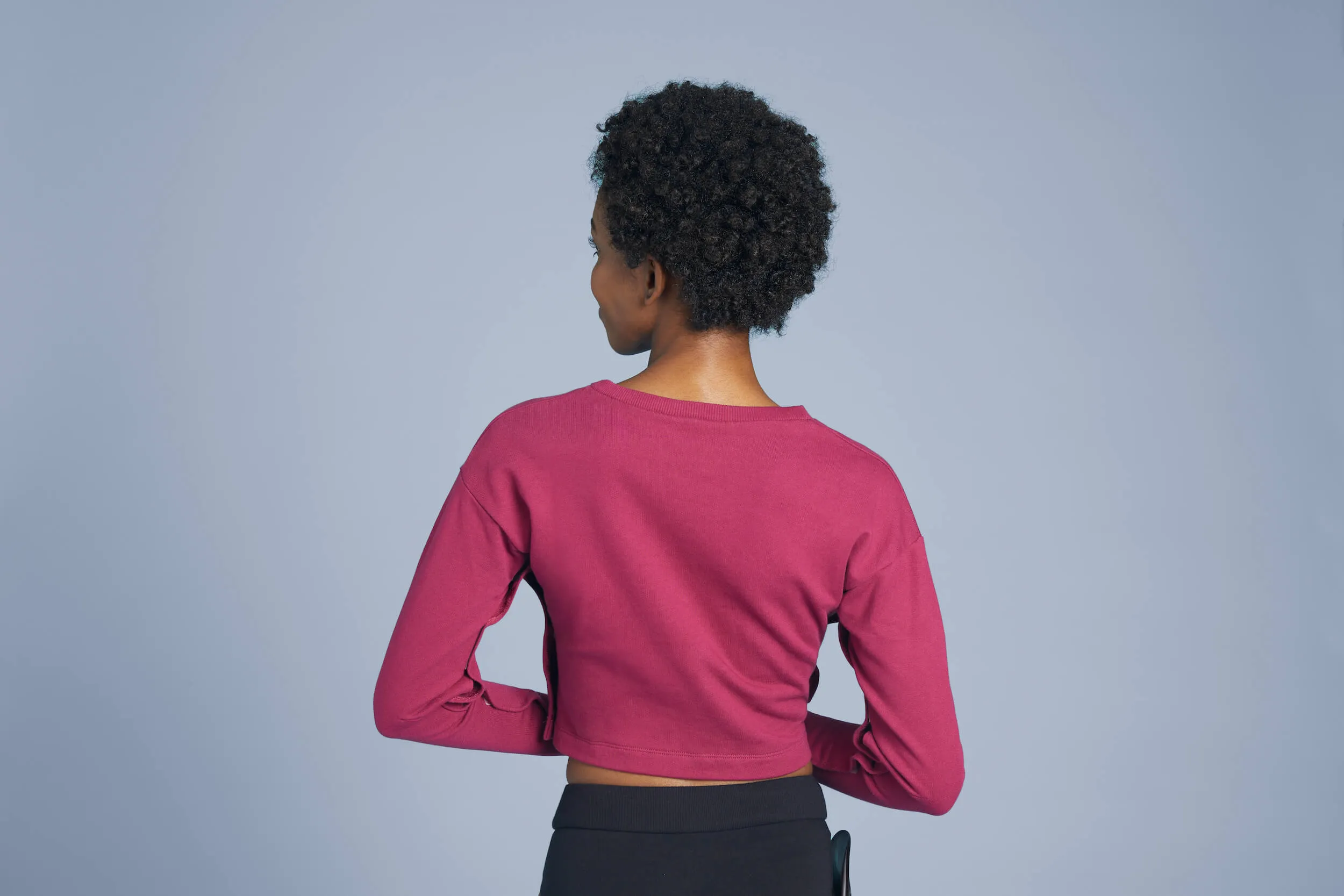 Accessible Long Sleeve Lounge Shirt