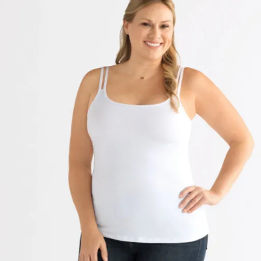 Amoena Valletta Mastectomy Tank Top White