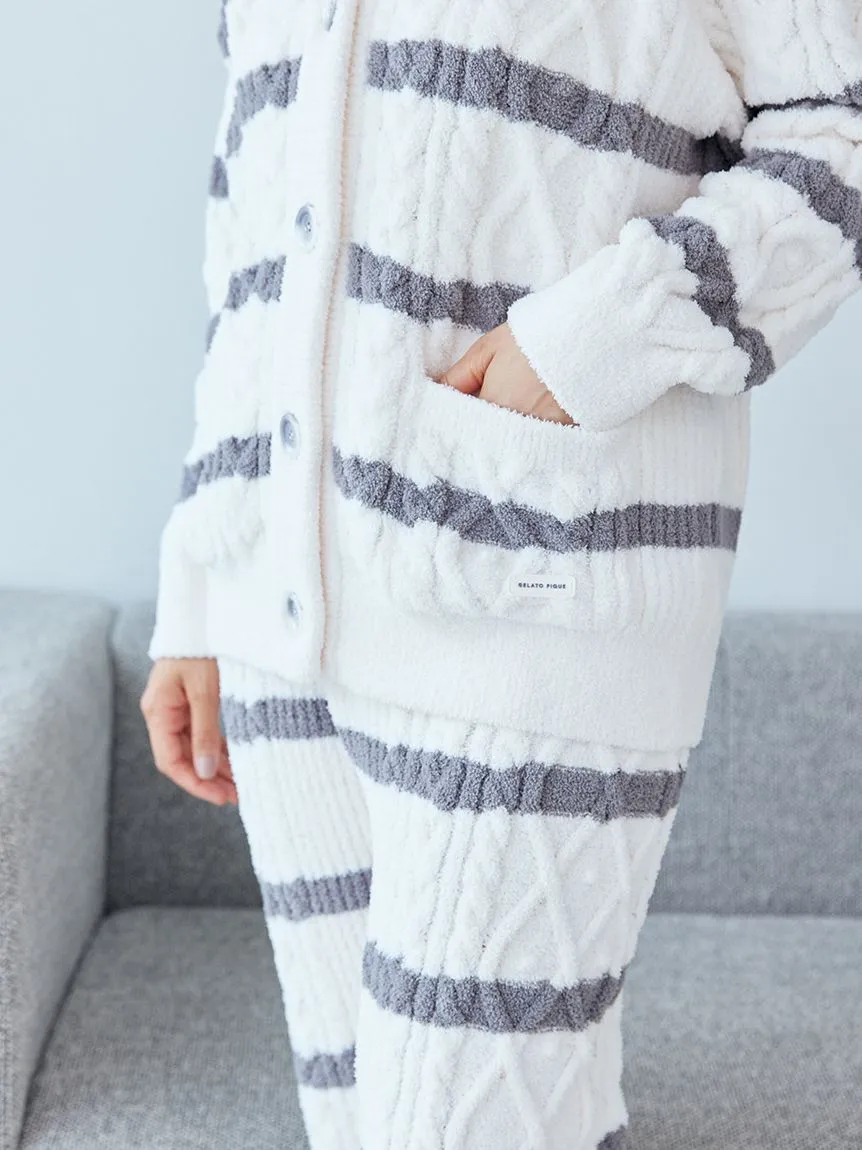 Baby Moco Aran Button up Cardigan