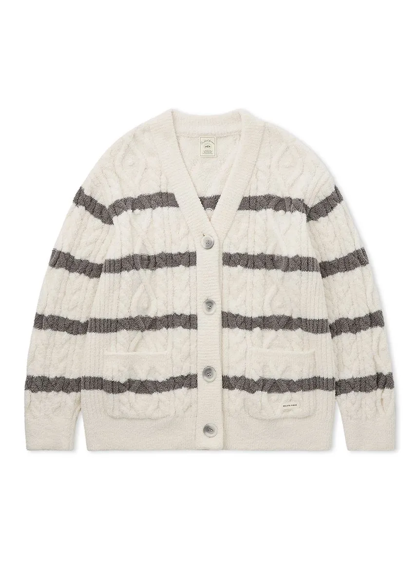 Baby Moco Aran Button up Cardigan
