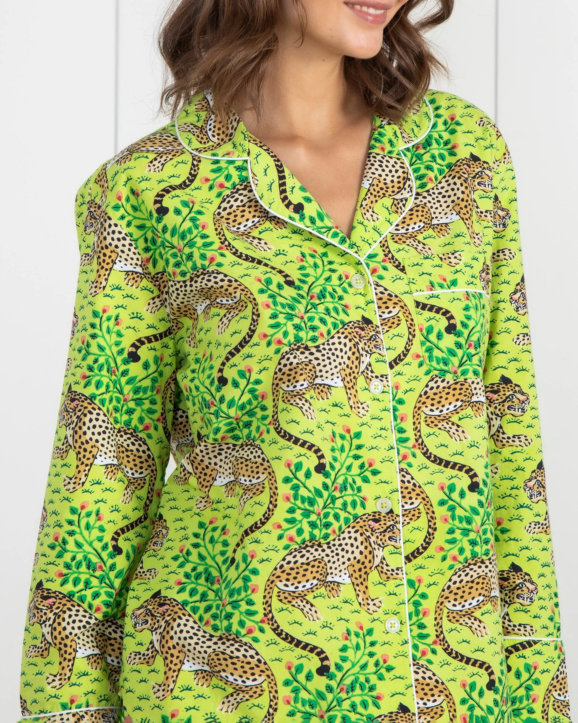 Bagheera - Long Sleep Set - Green Apple
