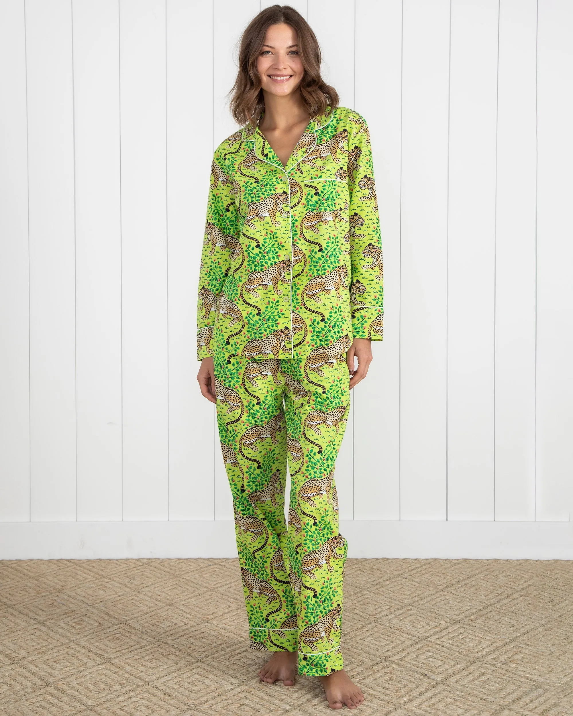 Bagheera - Long Sleep Set - Green Apple