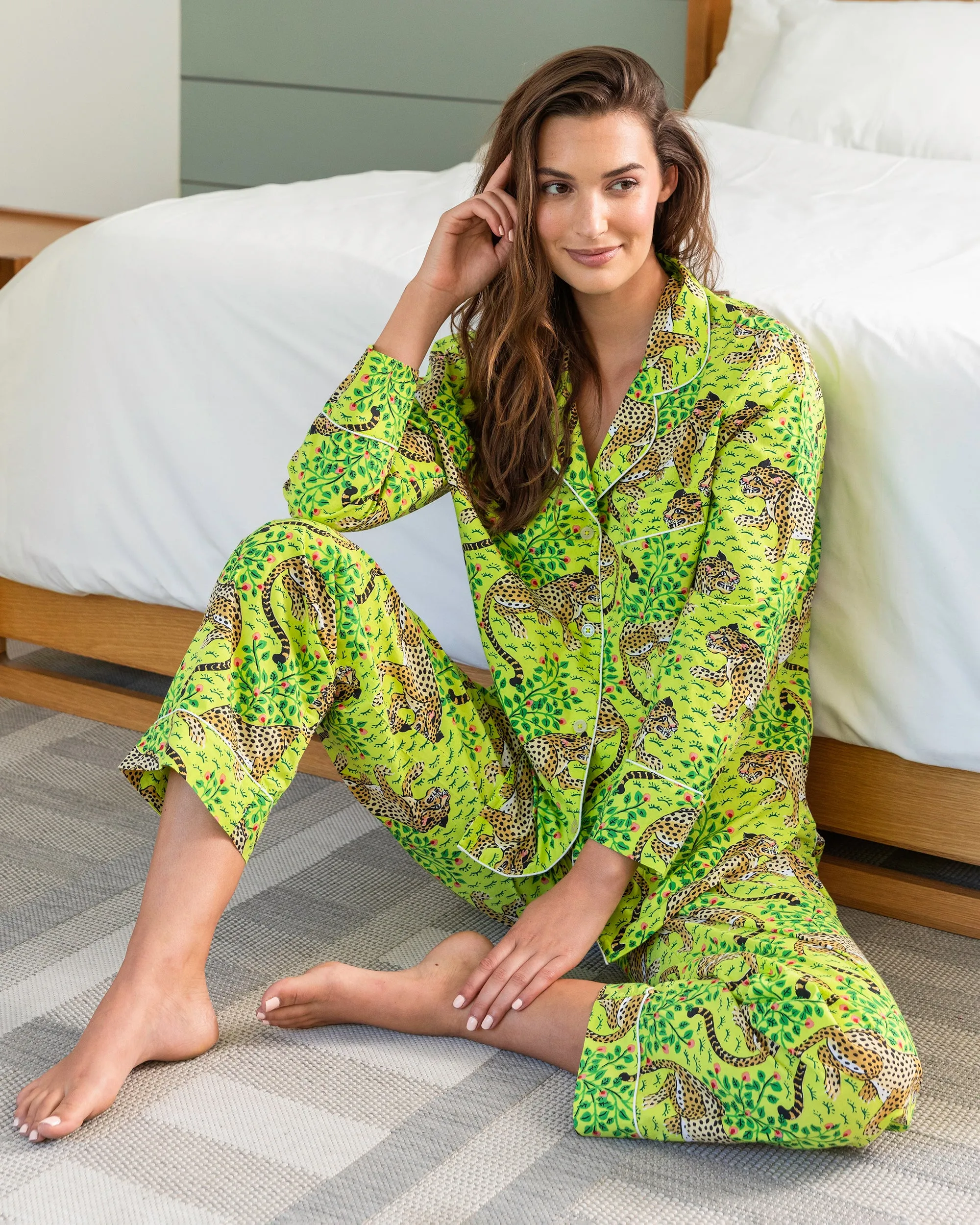 Bagheera - Long Sleep Set - Green Apple