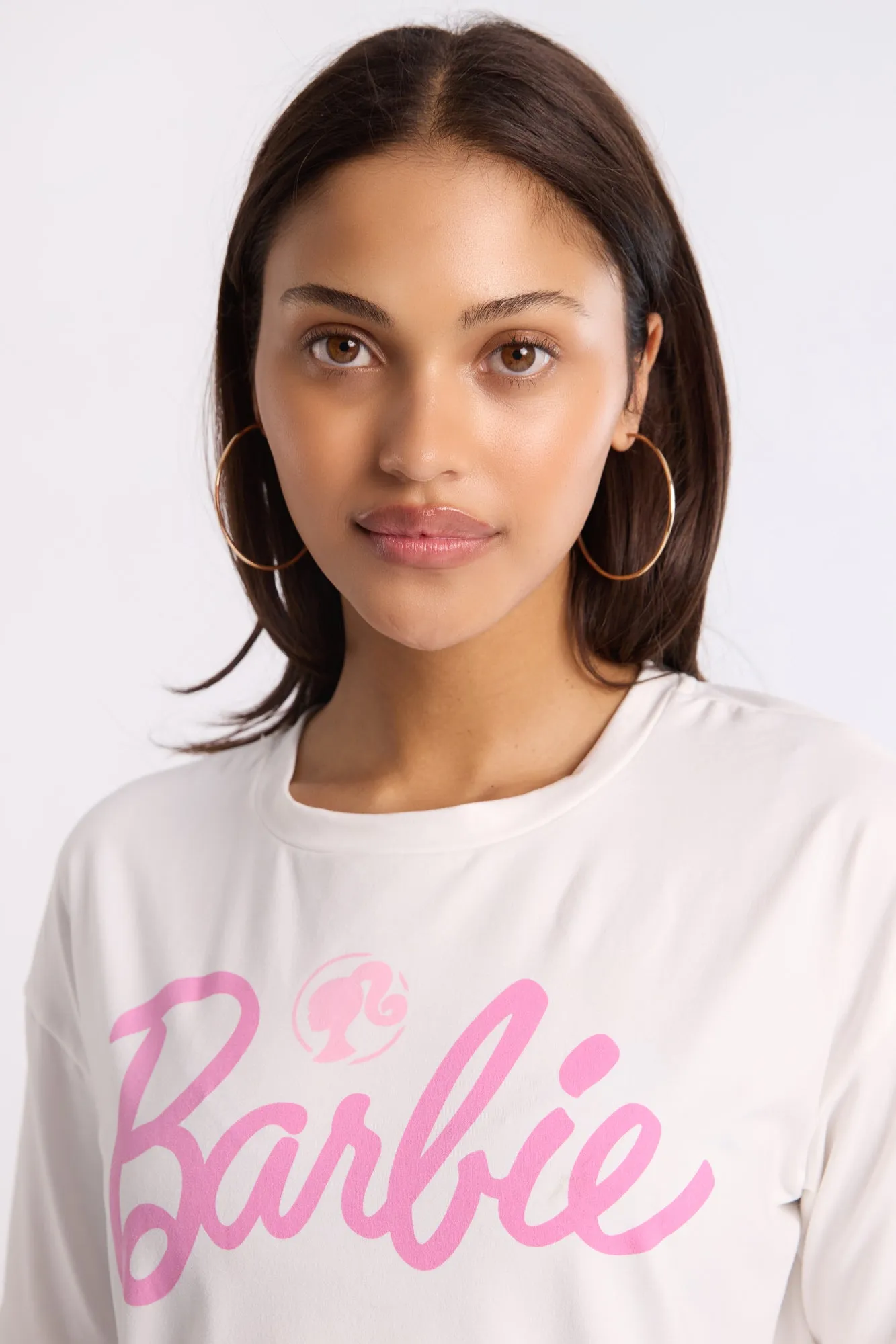 Barbie Super Soft Pajama Tee And Jogger 2-Piece Set