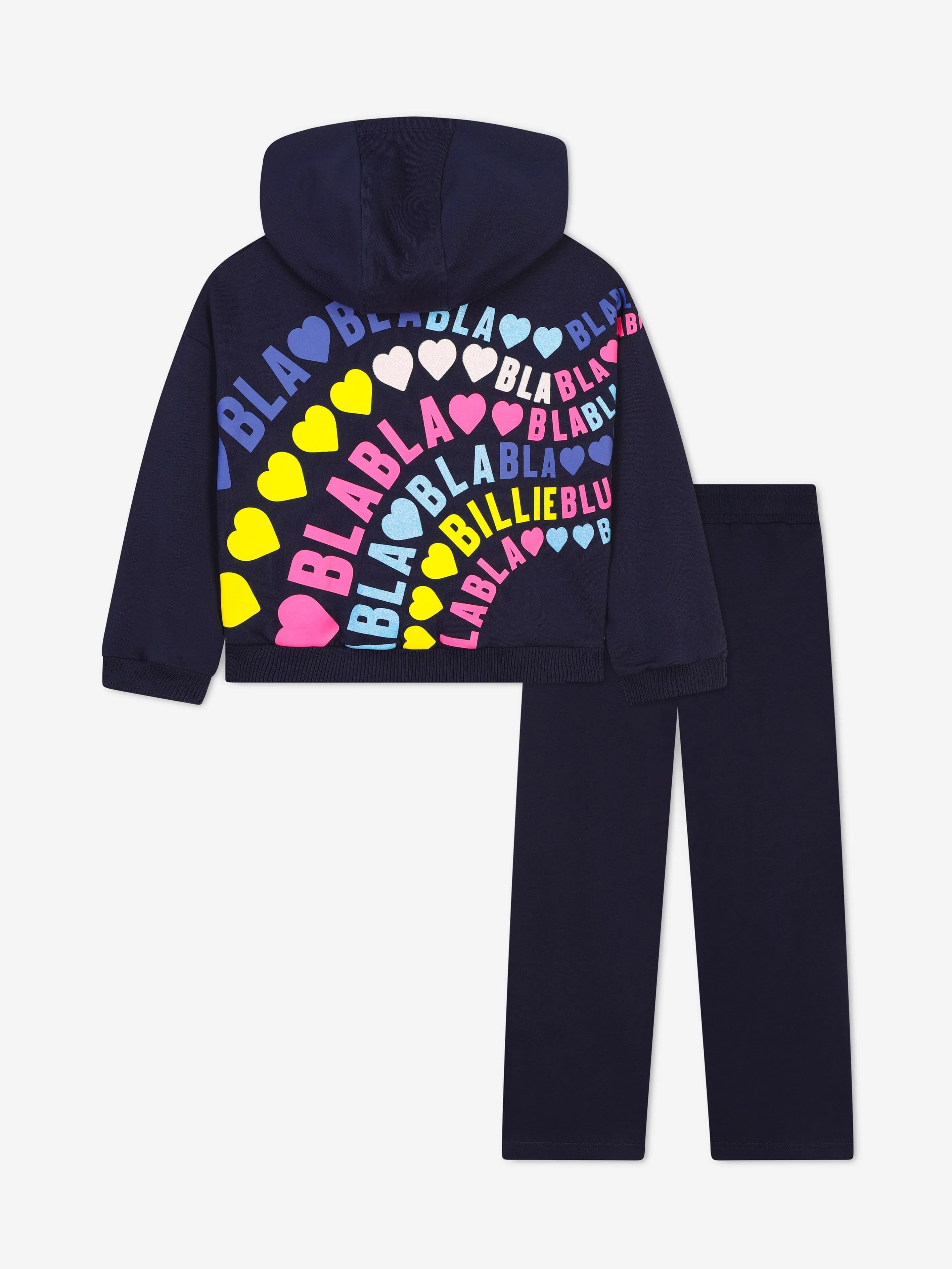 Billieblush Girls Logo Tracksuit in Navy
