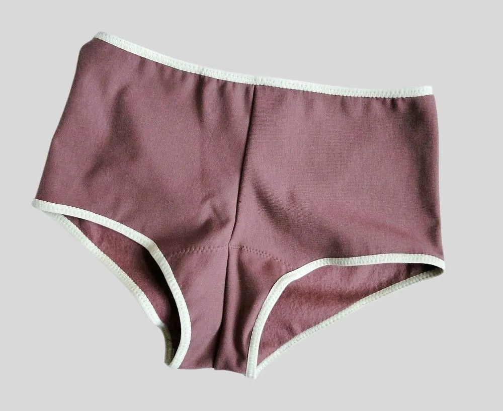 Boyshort brief and bralette set