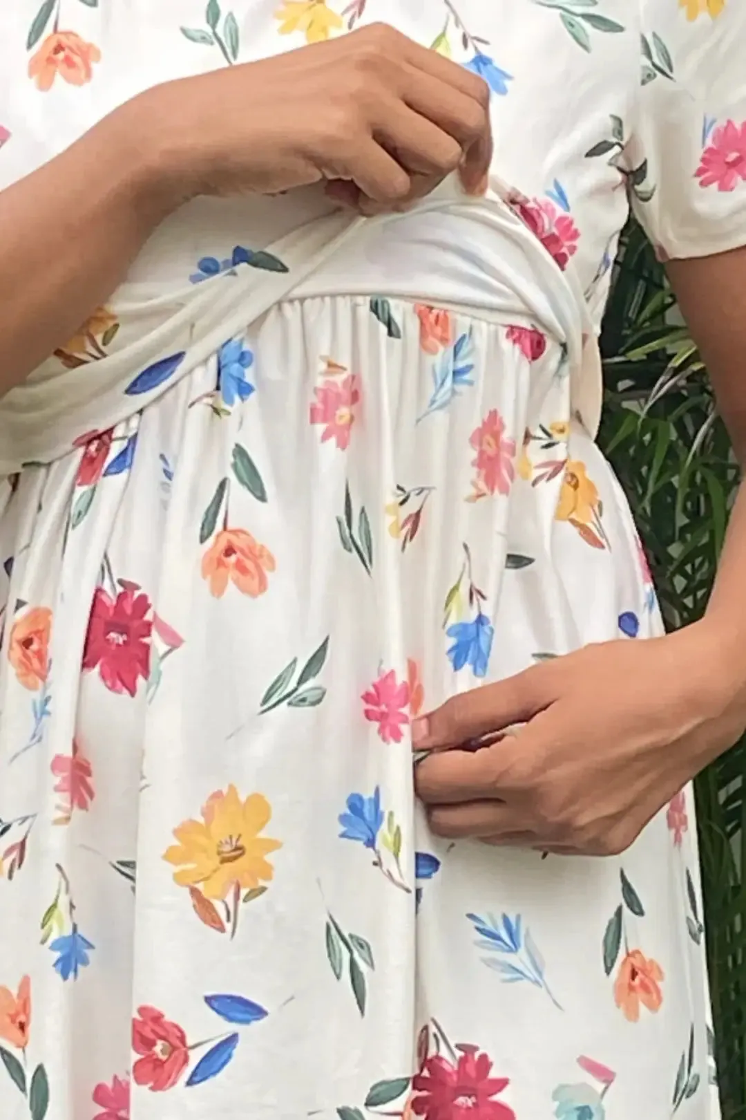 Buttercup Bloom Zipless Feeding Dress