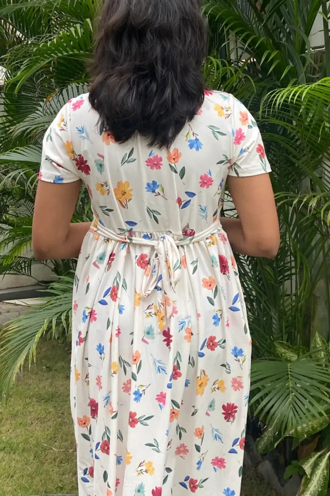 Buttercup Bloom Zipless Feeding Dress
