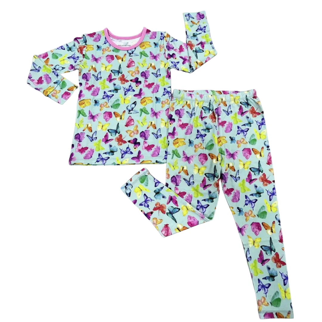 Butterflies Long Sleeve Jammies Set