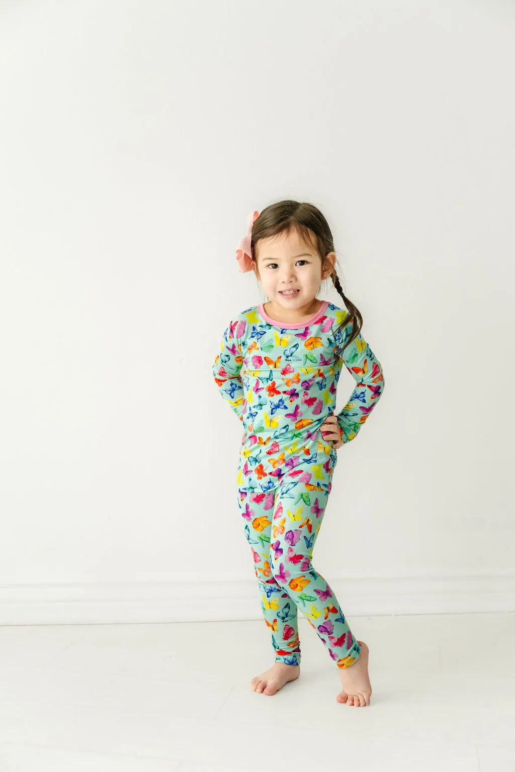 Butterflies Long Sleeve Jammies Set