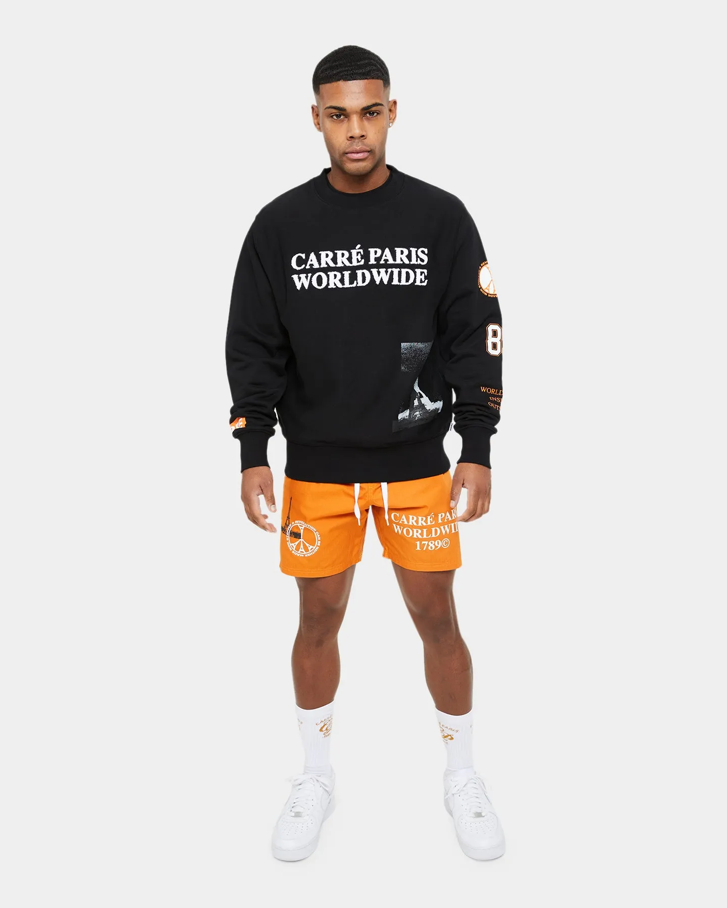Carre Worldwide Classic Crewneck Black