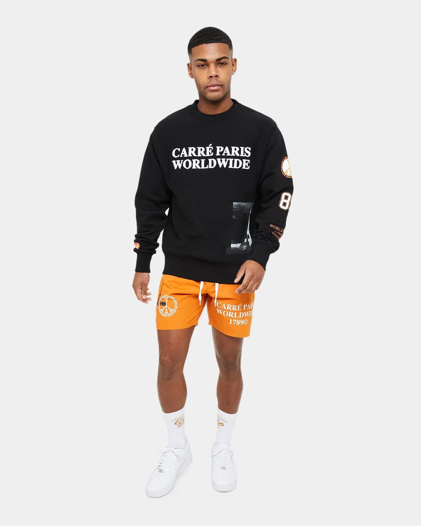 Carre Worldwide Classic Crewneck Black