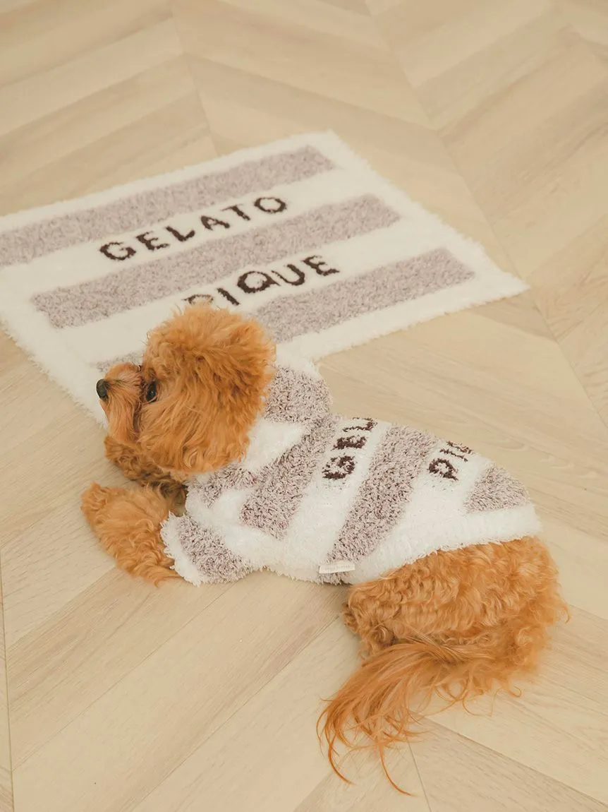 [CAT&DOG] Gelato Melange 2 Border Hoodie Pet Clothes