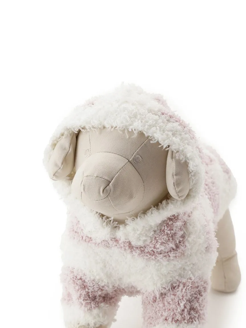 [CAT&DOG] Gelato Melange 2 Border Hoodie Pet Clothes