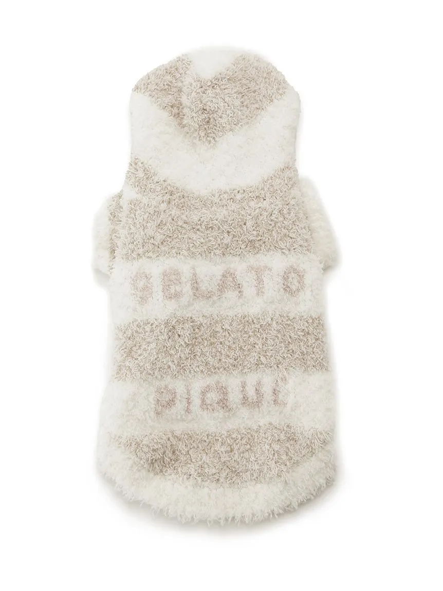 [CAT&DOG] Gelato Melange 2 Border Hoodie Pet Clothes