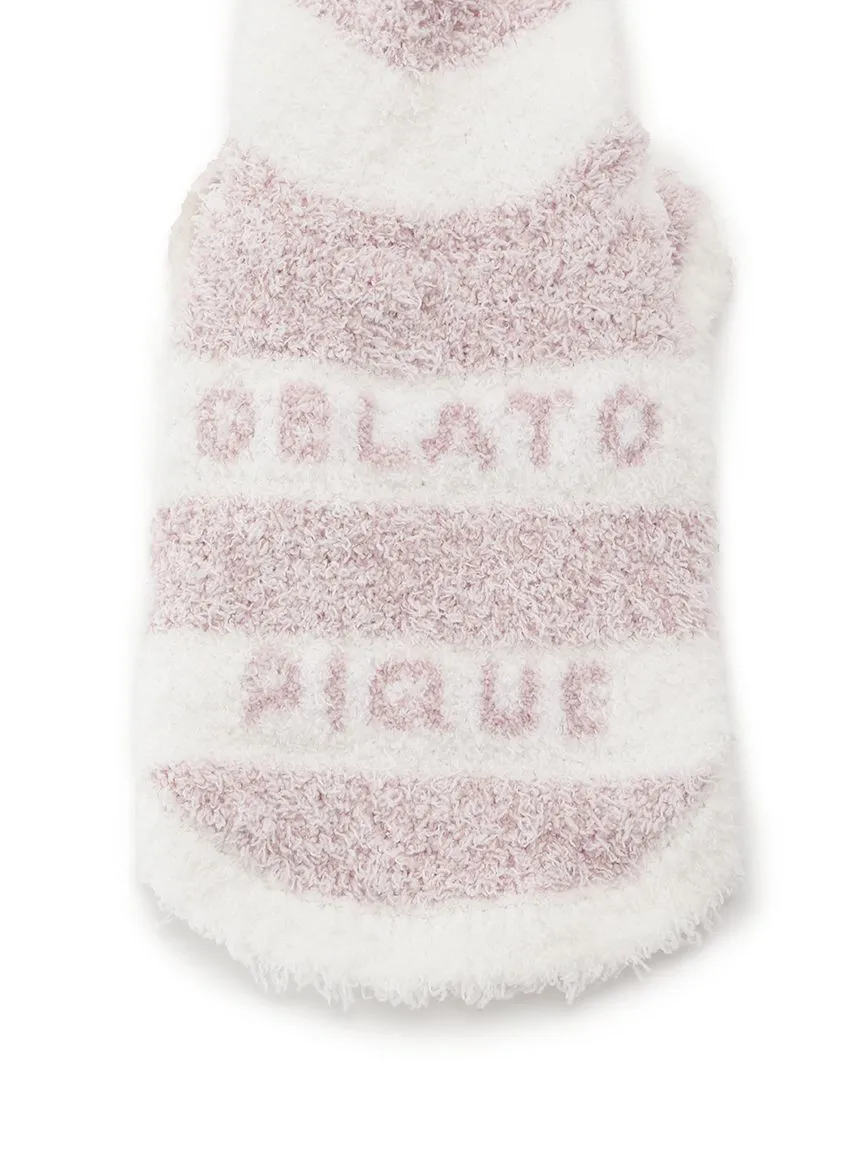 [CAT&DOG] Gelato Melange 2 Border Hoodie Pet Clothes