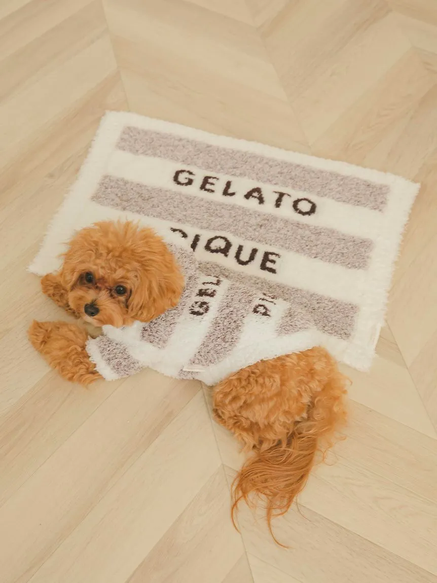 [CAT&DOG] Gelato Melange 2 Border Hoodie Pet Clothes
