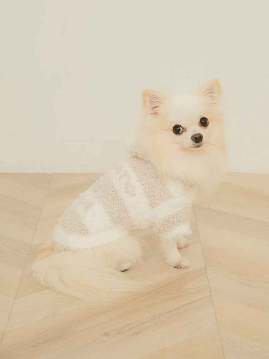 [CAT&DOG] Gelato Melange 2 Border Hoodie Pet Clothes