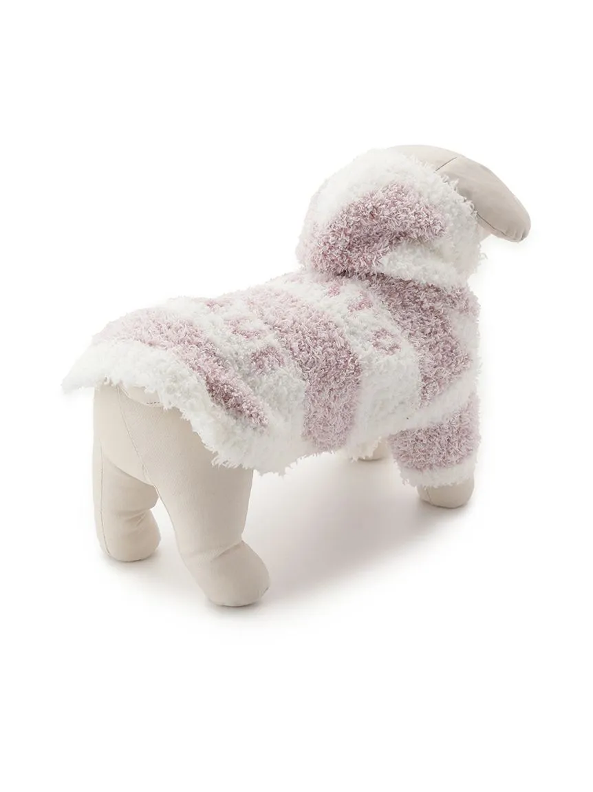 [CAT&DOG] Gelato Melange 2 Border Hoodie Pet Clothes