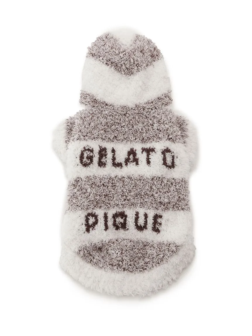 [CAT&DOG] Gelato Melange 2 Border Hoodie Pet Clothes
