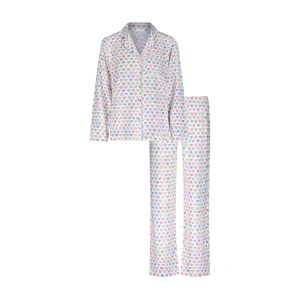 CHARLEY Pajama Set in RAINBOW HEARTS Print -NEW COLOR