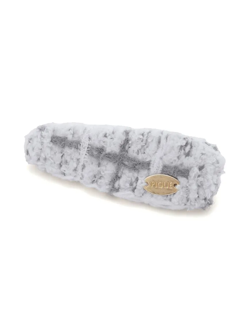 Checkered Hair Clip