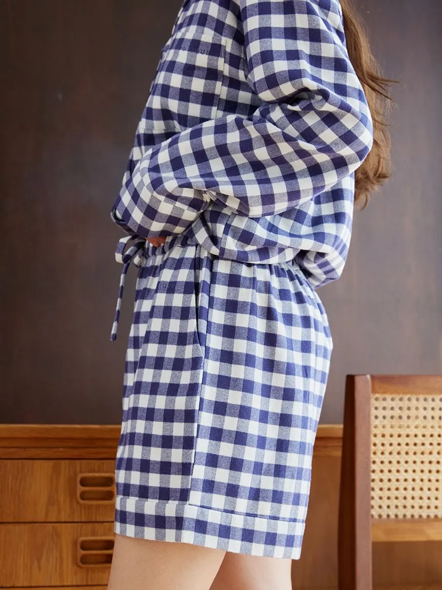 Checkered Lounge Shorts