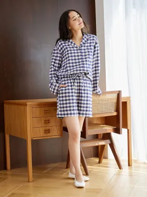 Checkered Lounge Shorts