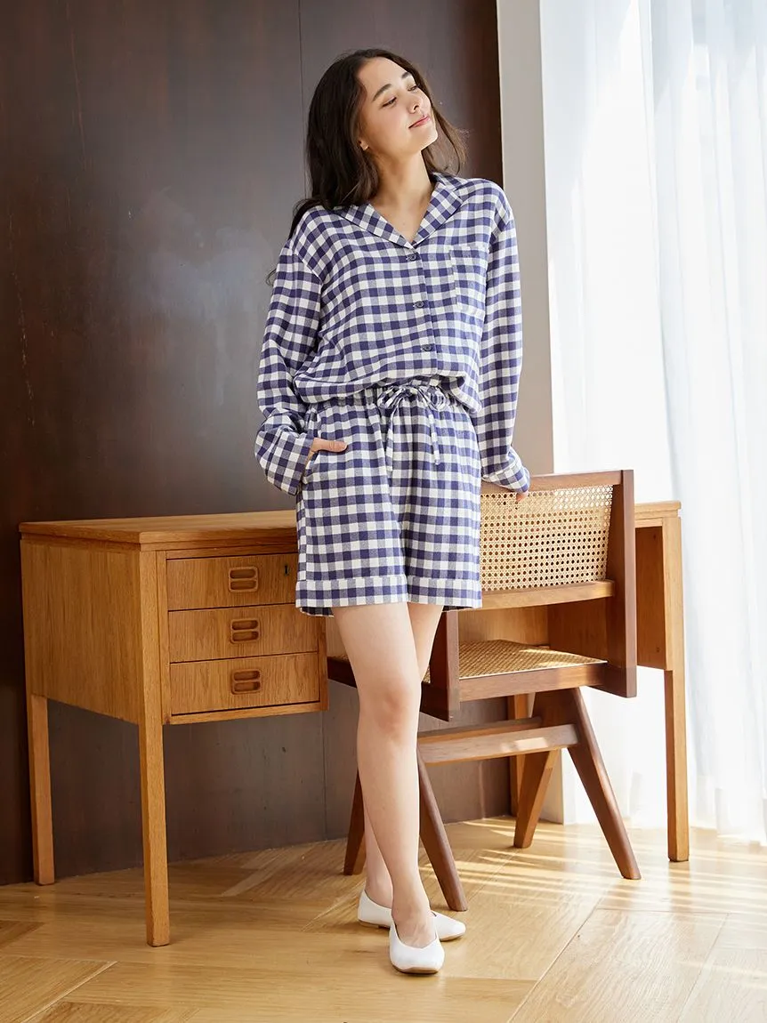 Checkered Lounge Shorts