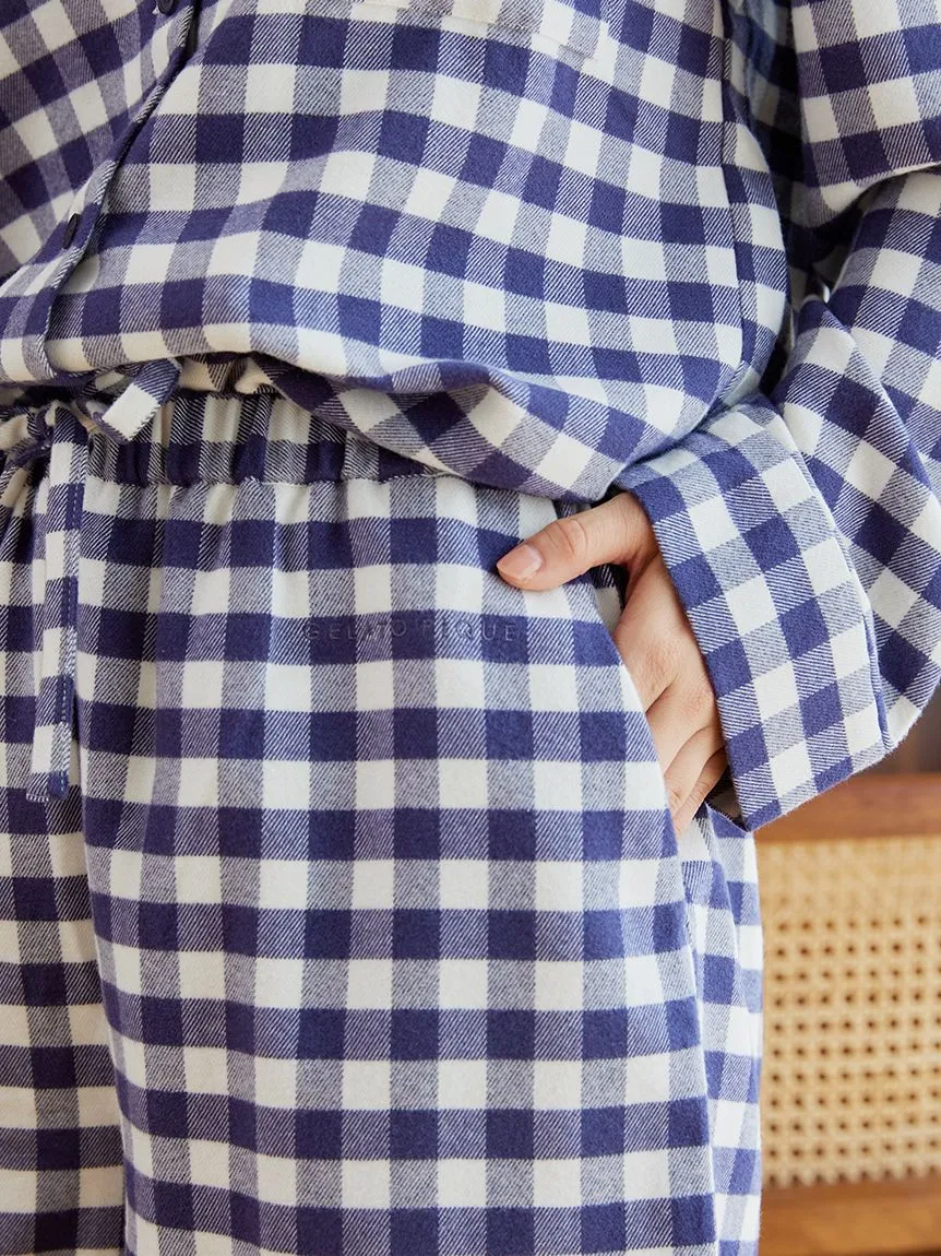 Checkered Lounge Shorts