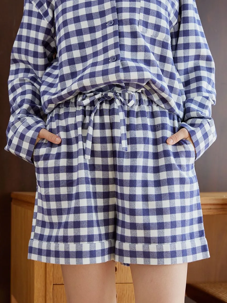 Checkered Lounge Shorts