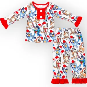 Christmas pajamas boy or girl BLUEY