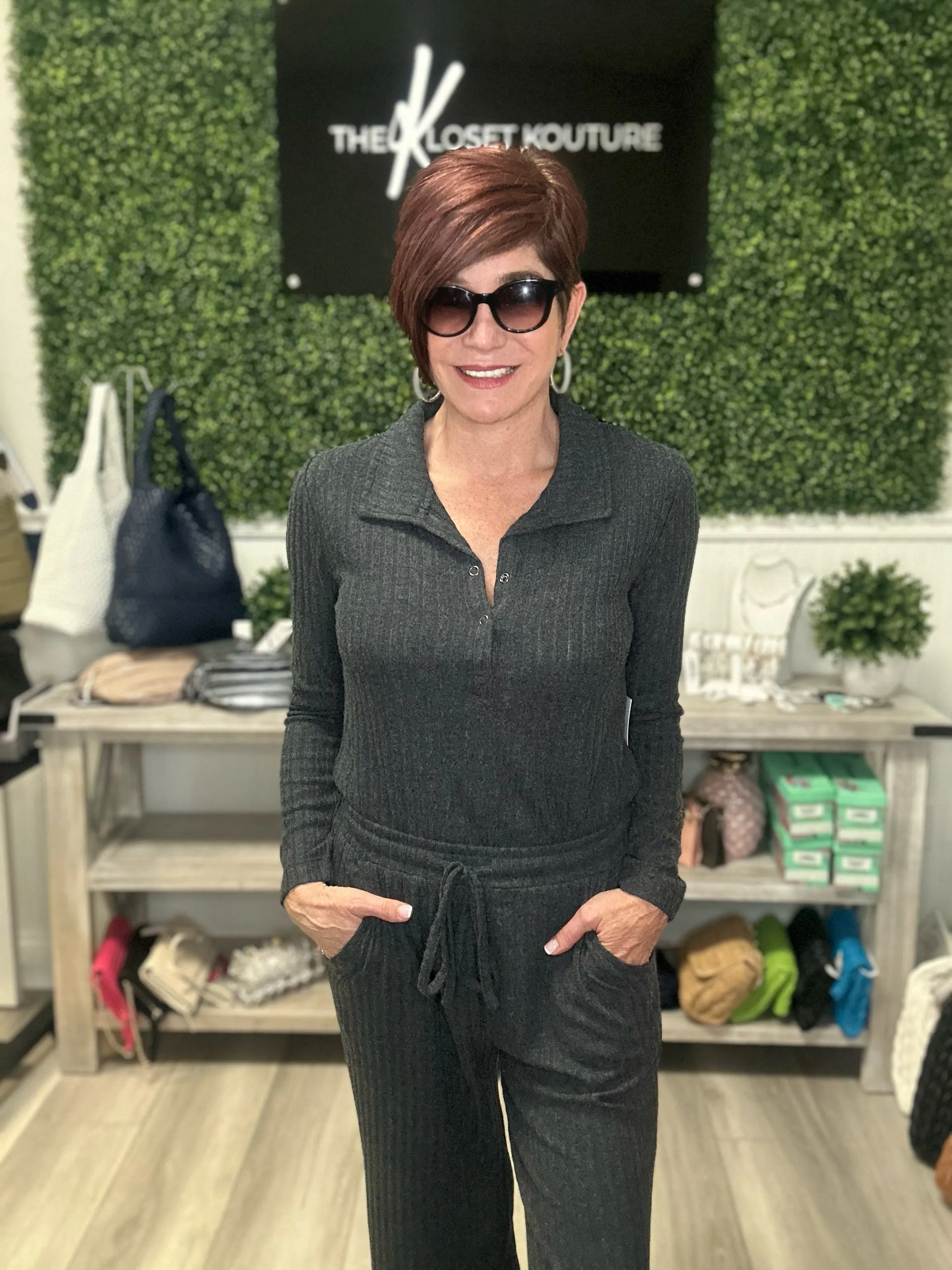 Collared Henley Softie Top