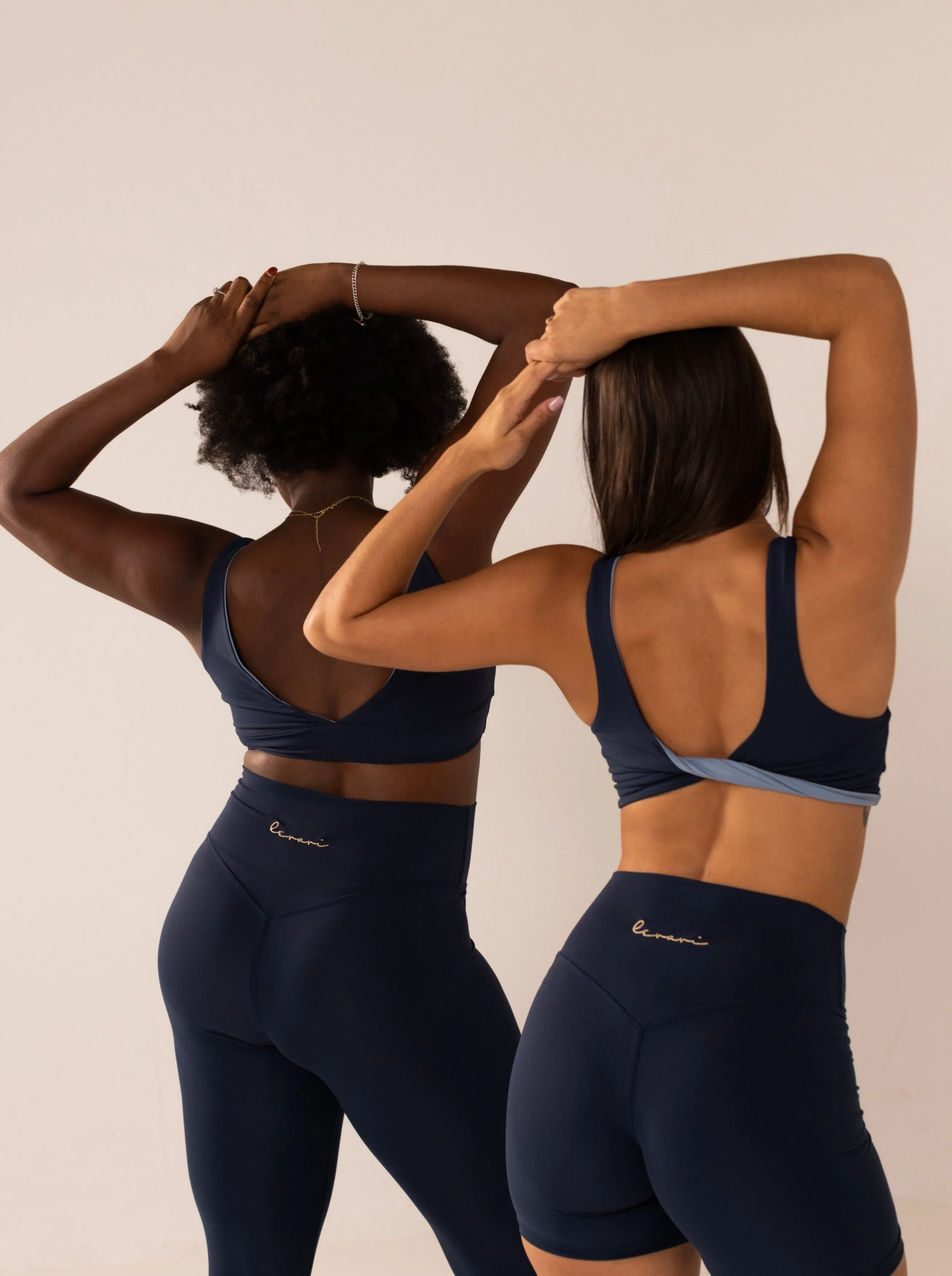 CORE 6-Way Reversible Sports Bra - Midnight/Skye Blue
