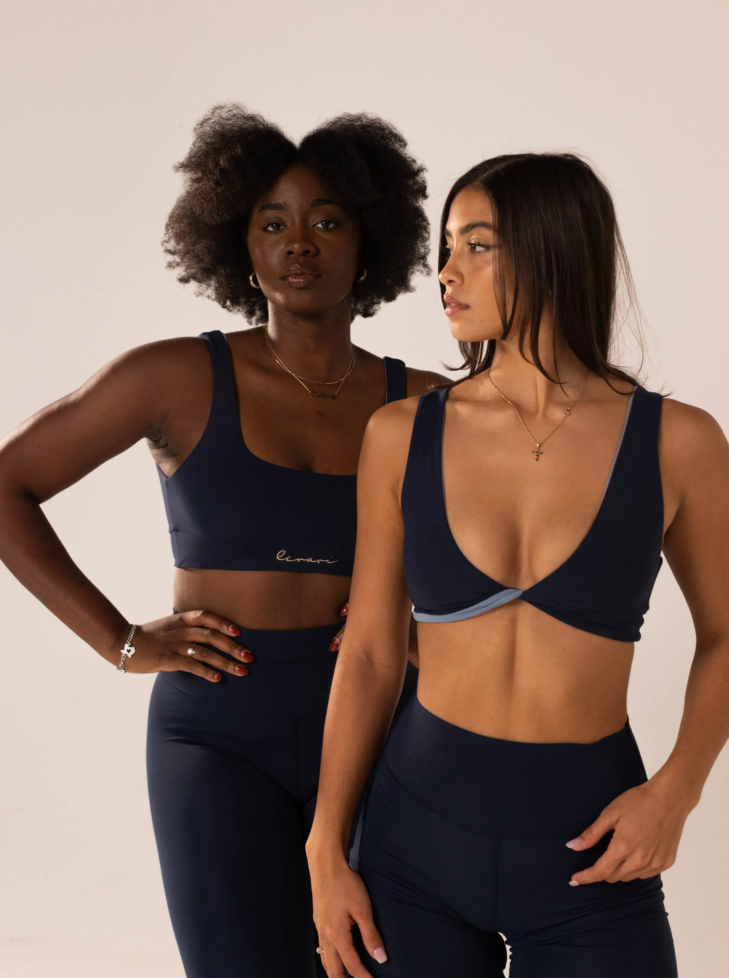 CORE 6-Way Reversible Sports Bra - Midnight/Skye Blue