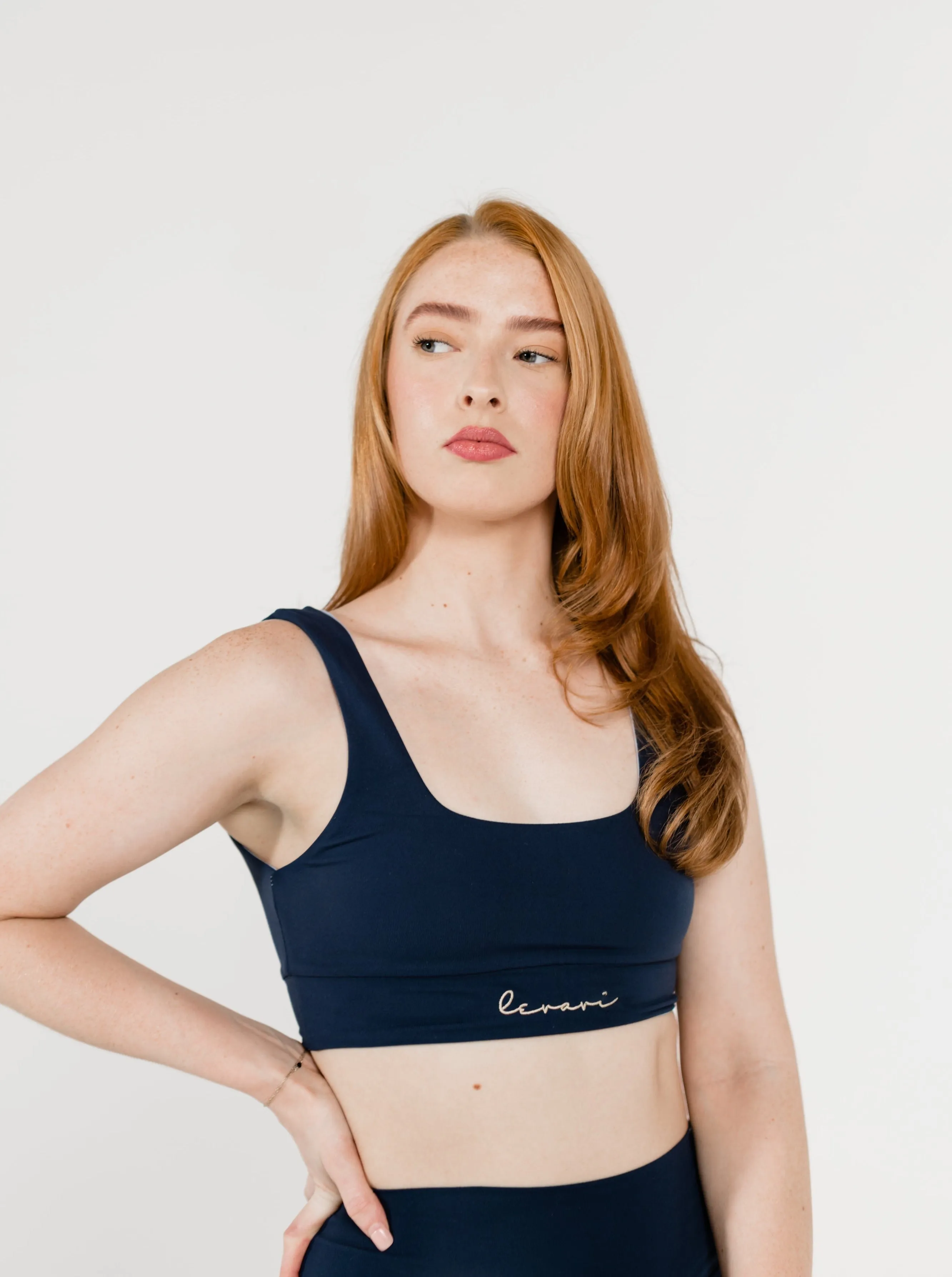 CORE 6-Way Reversible Sports Bra - Midnight/Skye Blue