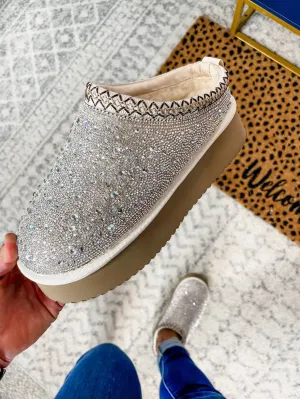 Corky's Do Not Disturb Platform Slippers in Clear (7-11)