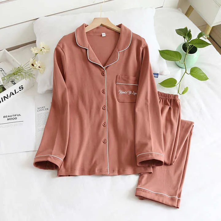 Cotton Cute Printed Pajamas Women-بيجامات نسائية قطنية