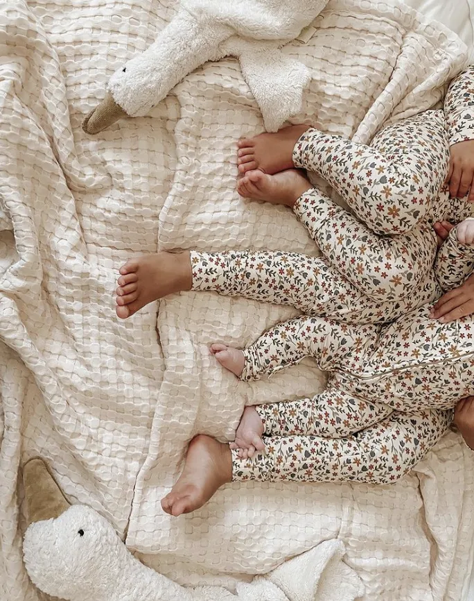 Cream Floral Zip Romper