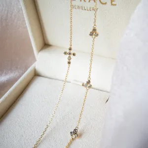 Distance Sparkle Diamond Bracelet