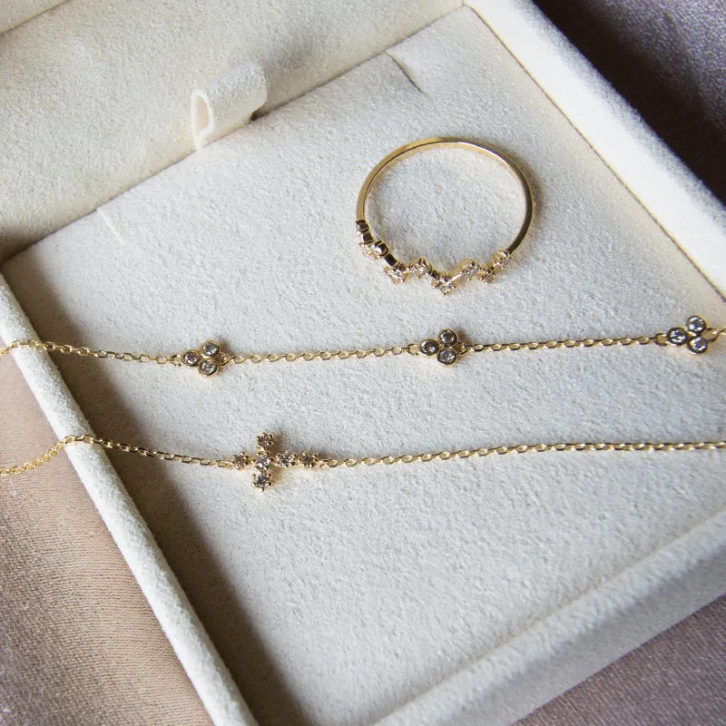 Distance Sparkle Diamond Bracelet