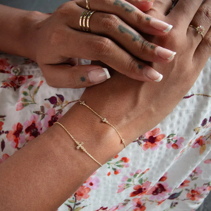 Distance Sparkle Diamond Bracelet