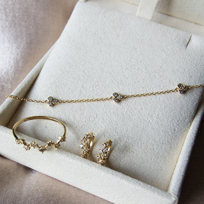 Distance Sparkle Diamond Bracelet