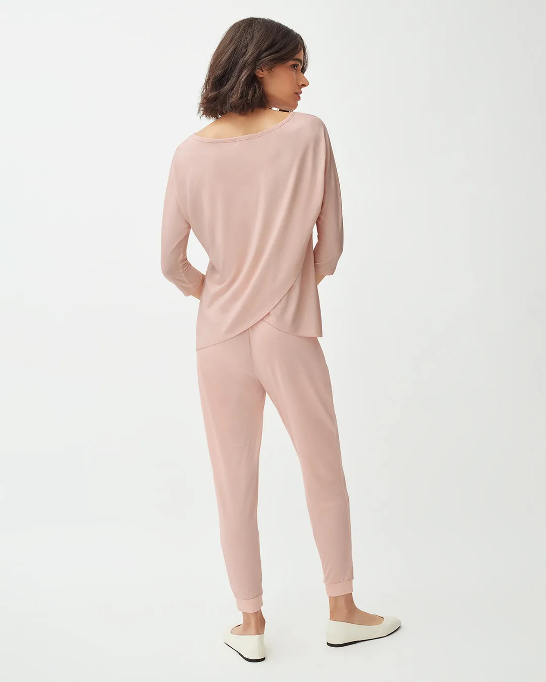 Drape-Back Sleep Set