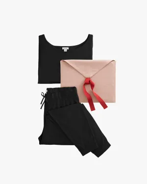 Drape-Back Sleep Set
